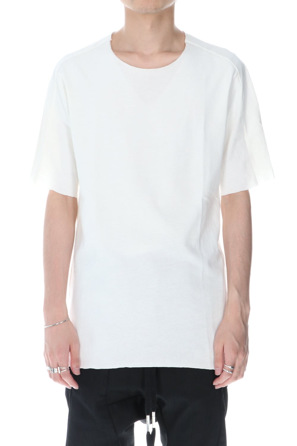 メンフィスコットンジャージー Tシャツ ホワイト