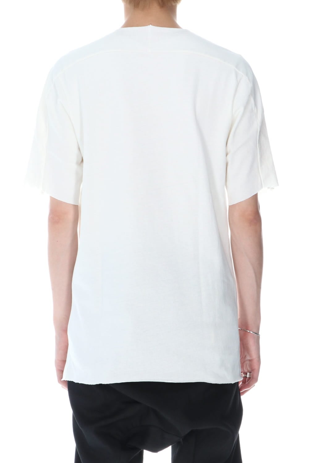 メンフィスコットンジャージー Tシャツ ホワイト