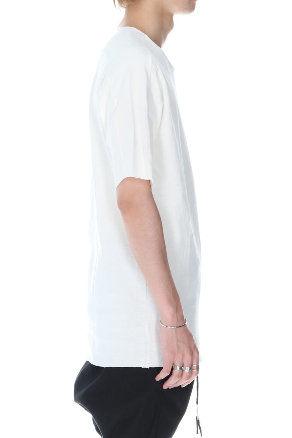 メンフィスコットンジャージー Tシャツ ホワイト