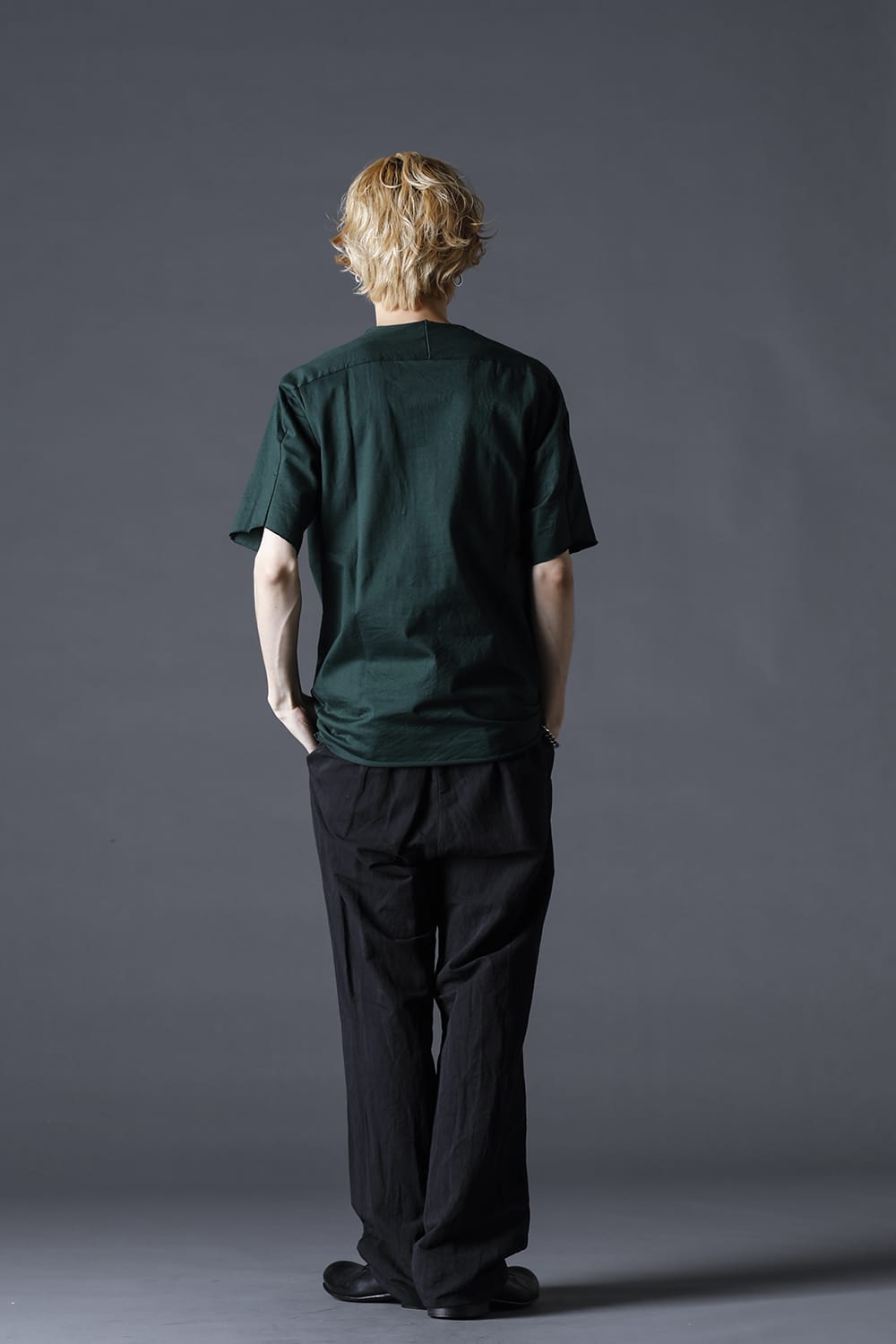 High Density Cotton Jersey Short Sleeve T-shirts D.Green