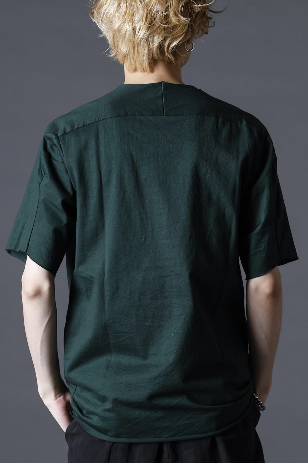High Density Cotton Jersey Short Sleeve T-shirts D.Green
