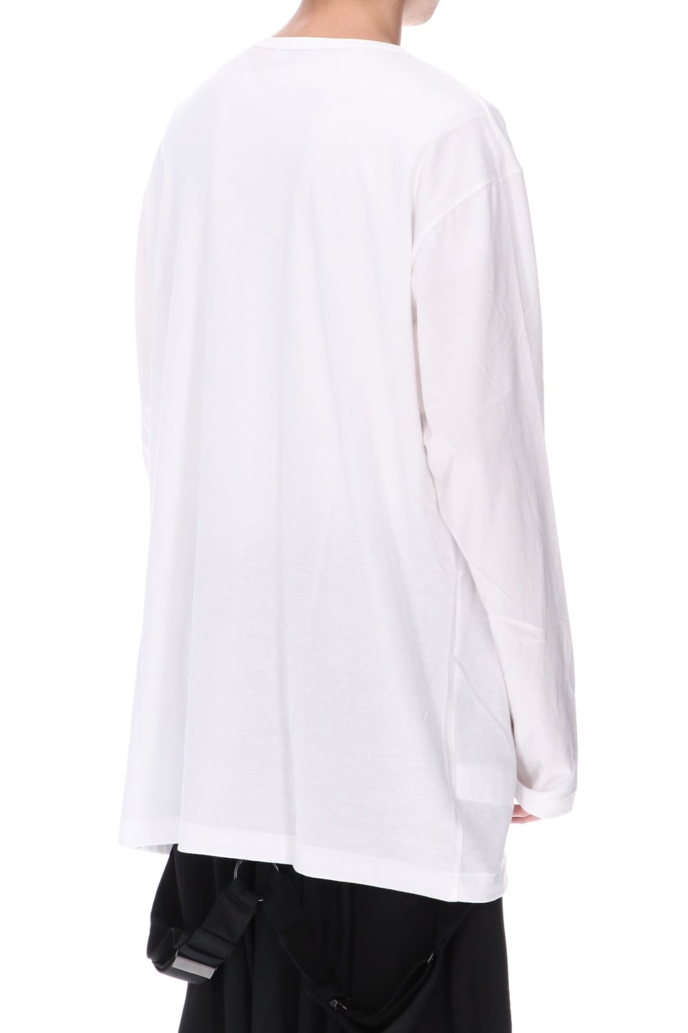 Kartima Jersey Henry Neckt T-shirt White