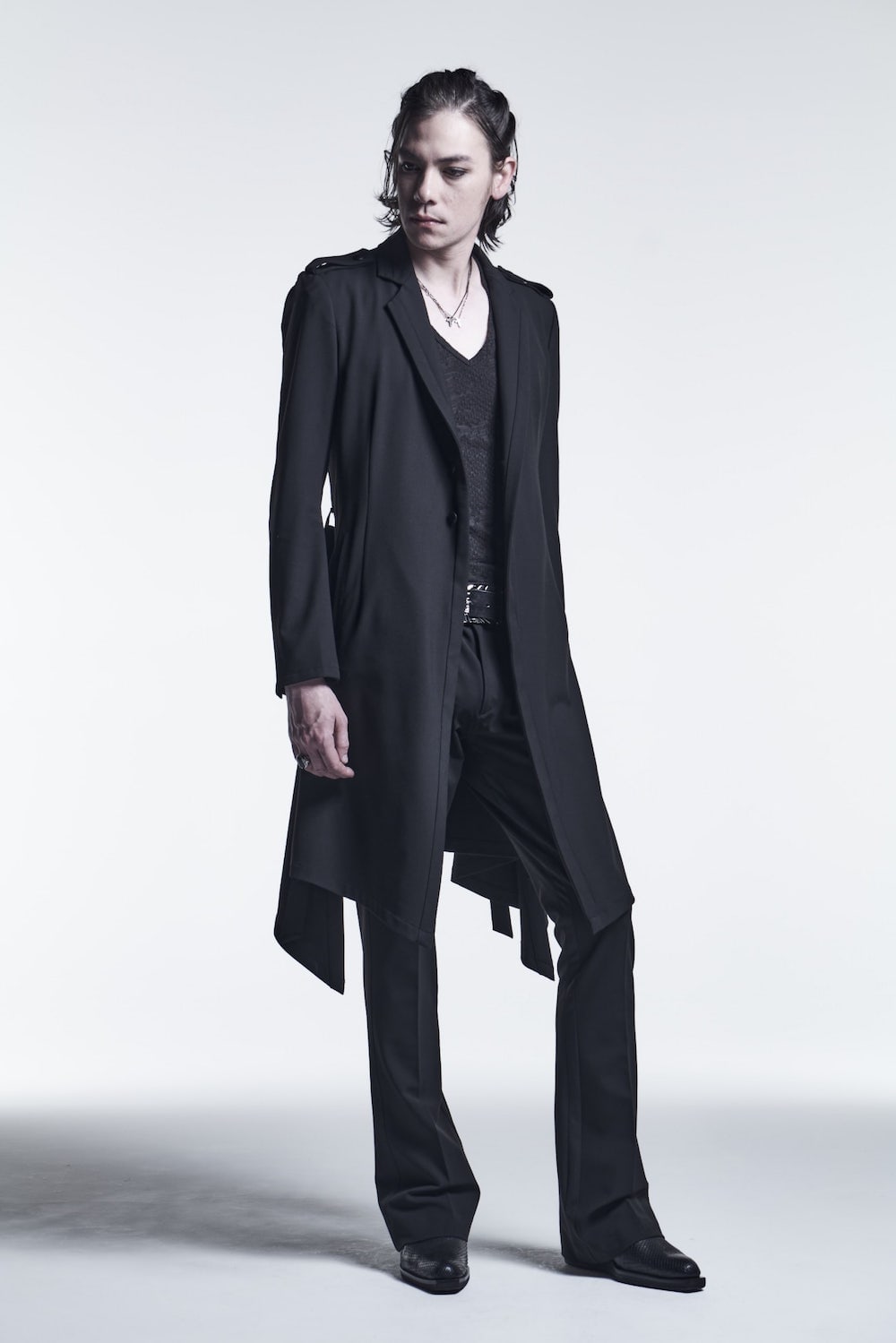 Inside Tape Slacks Black