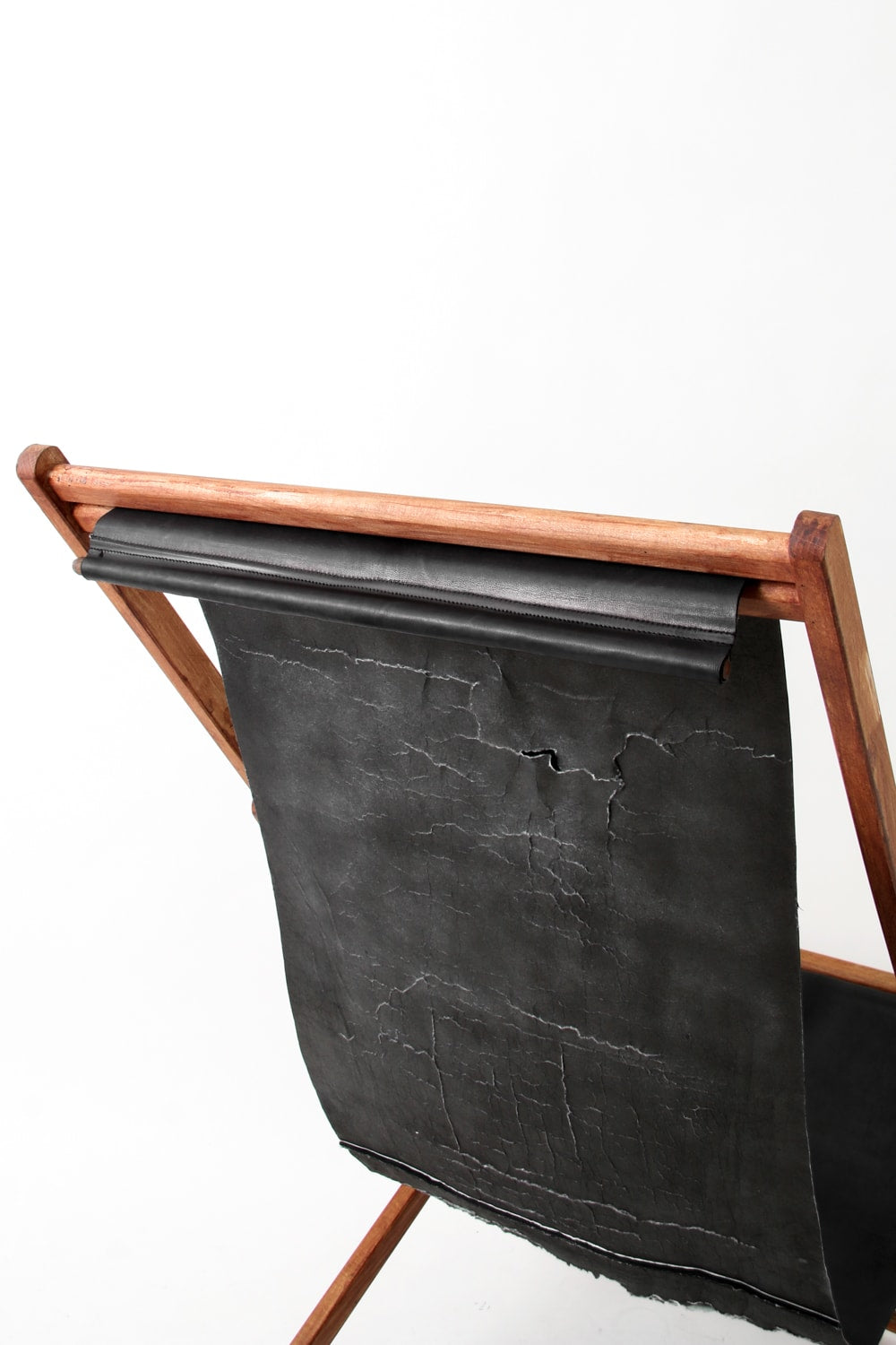 RECLINING CHAIR BLACK×BROWN