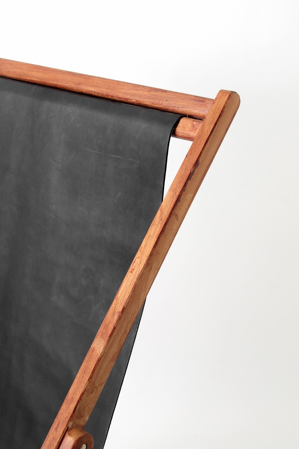 RECLINING CHAIR BLACK×BROWN