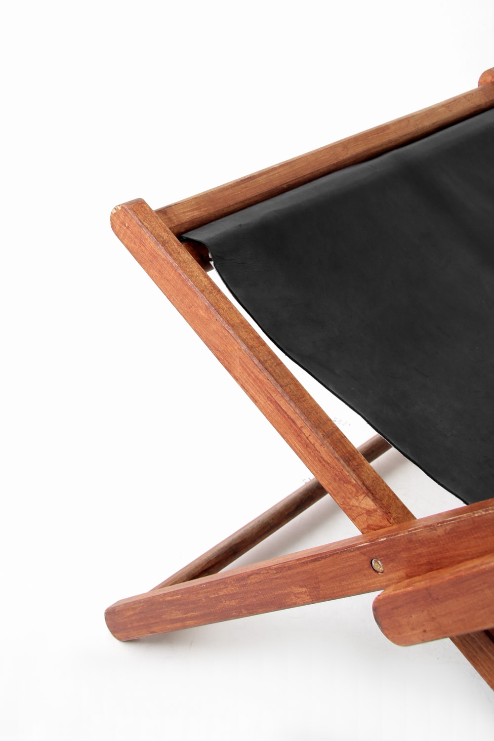 RECLINING CHAIR BLACK×BROWN