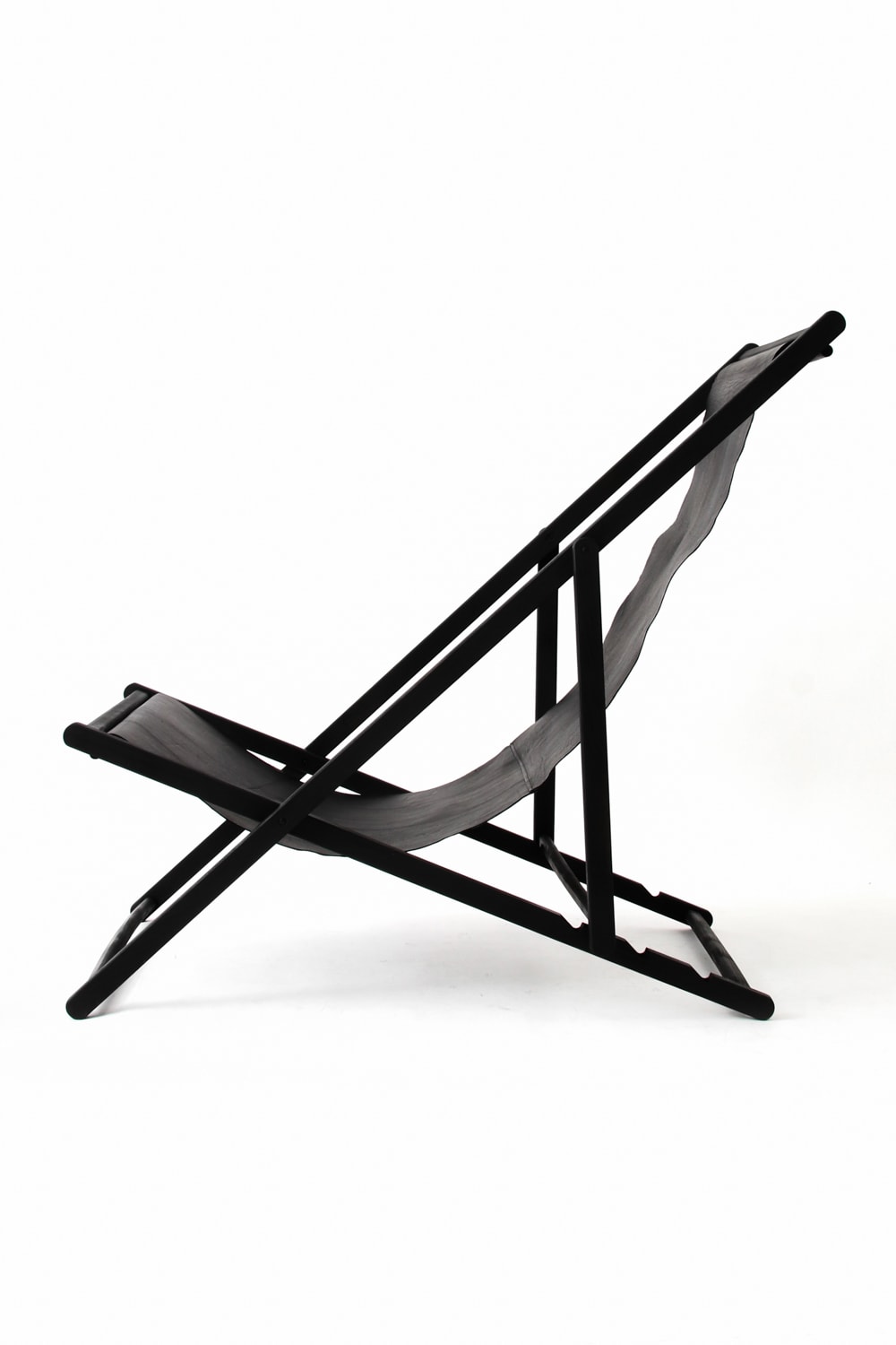 RECLINING CHAIR BLACK×BLACK