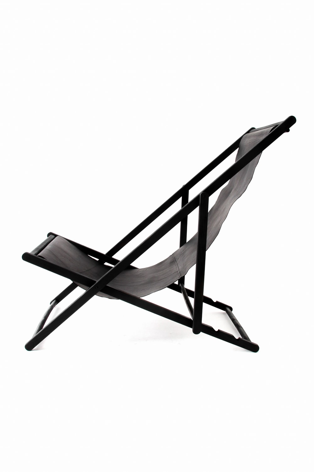 RECLINING CHAIR BLACK×BLACK