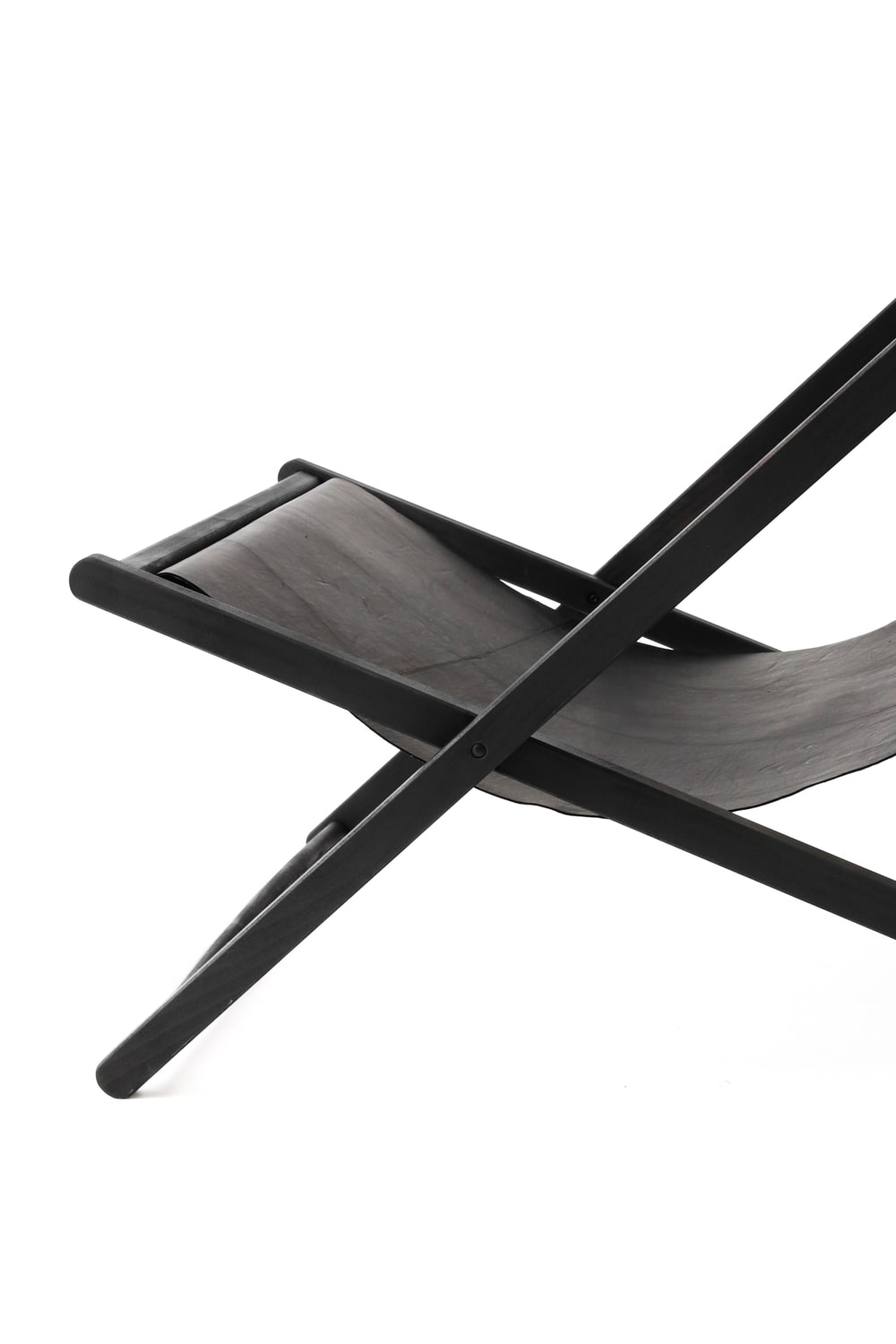 RECLINING CHAIR BLACK×BLACK