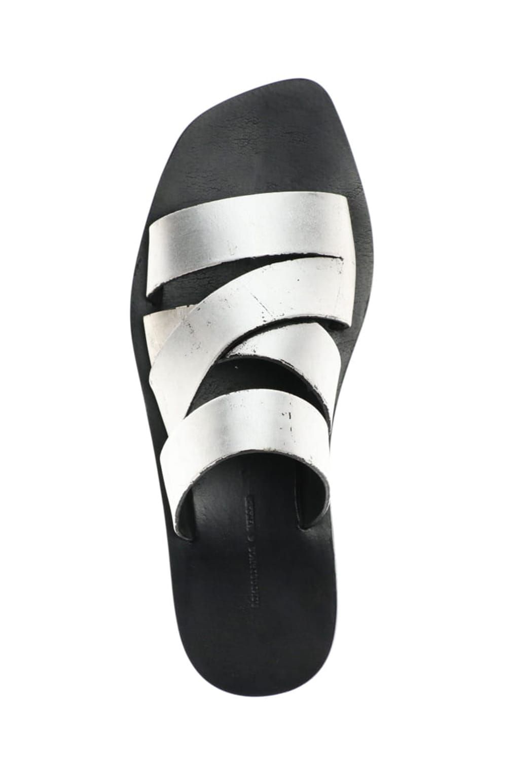 Tessera Louria calf Sandals Black × Silver