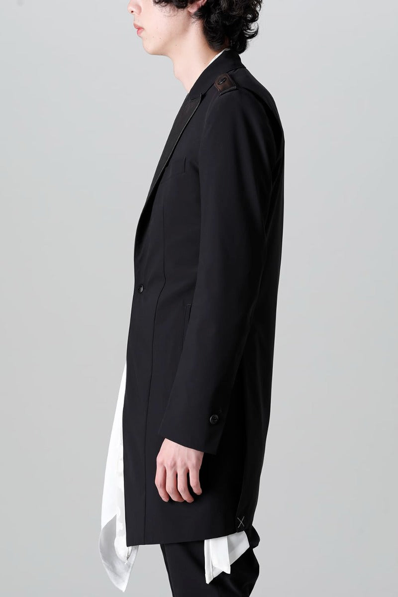 リサイクルPE レザー コンビジャケット