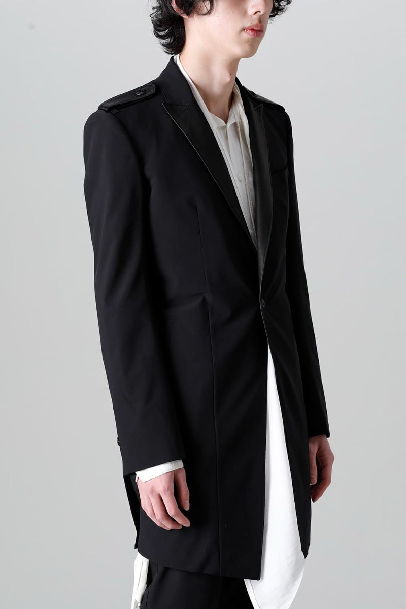 リサイクルPE レザー コンビジャケット