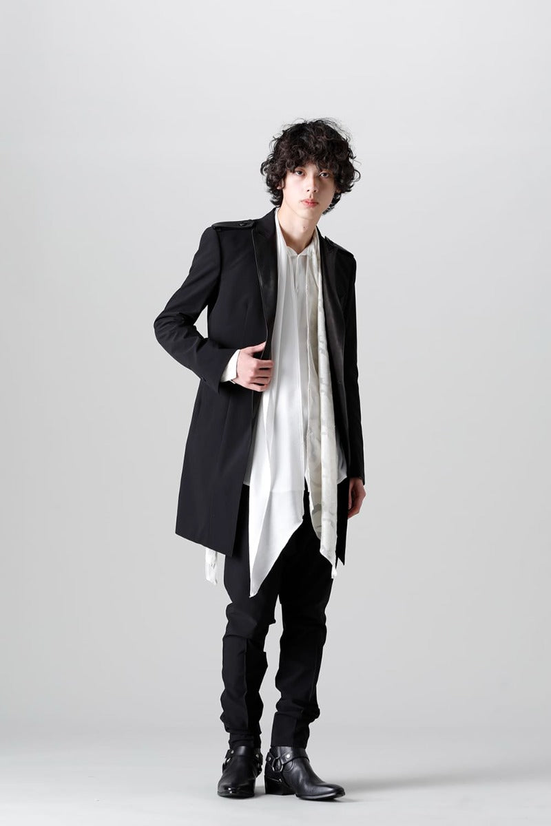 リサイクルPE レザー コンビジャケット