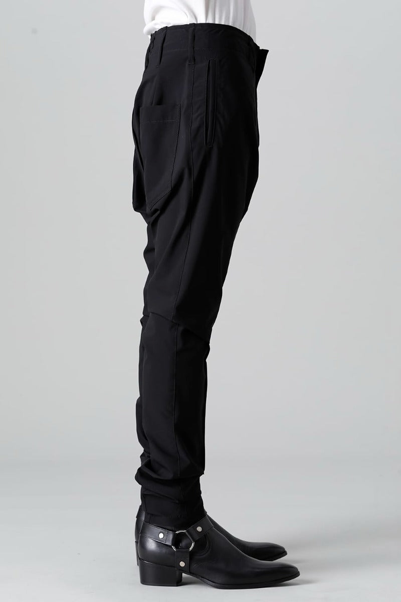 リサイクルPE ダーツ サルエルパンツ