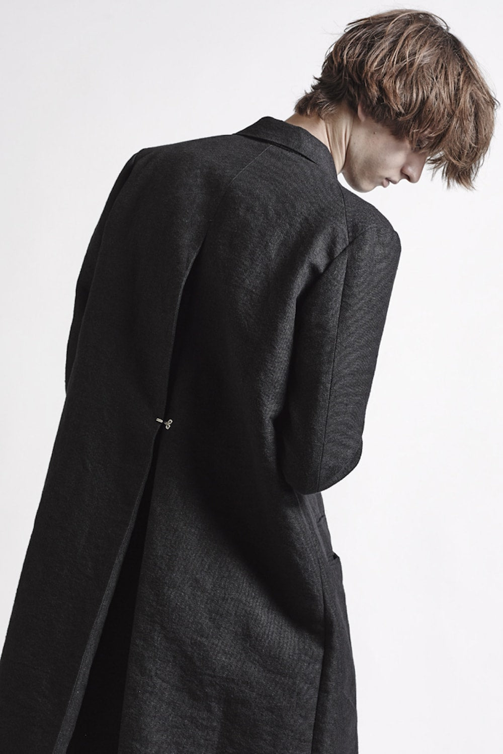 Japanese Paper Linen Chester Coat 