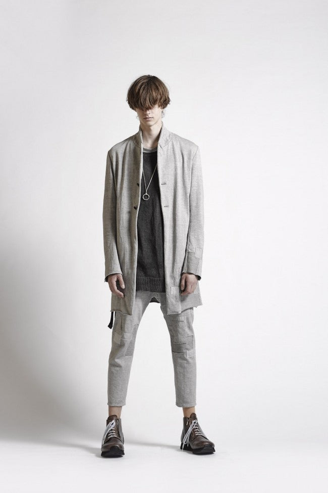 Hanging Inlay Long Jacket