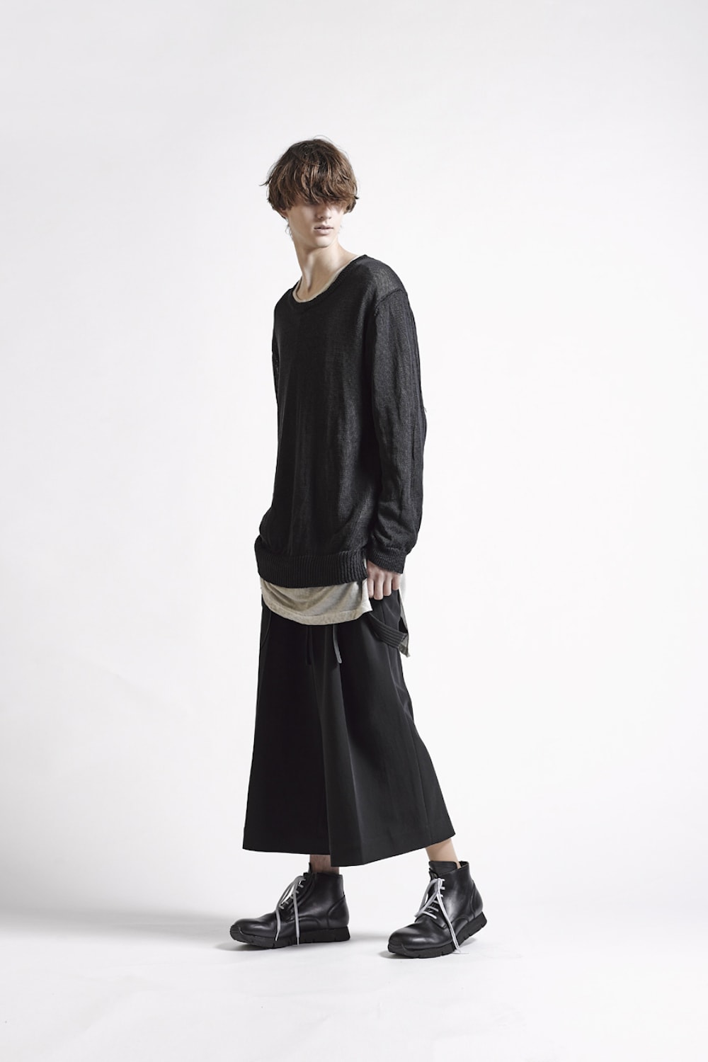 Separated Hem Knit
