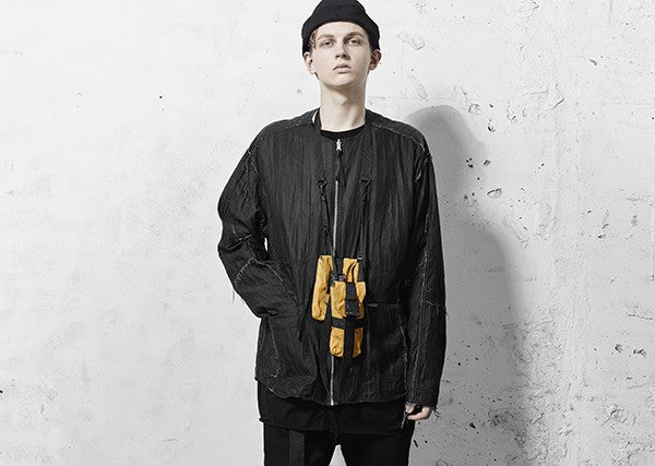 Neck Pouch (Double) Yellow