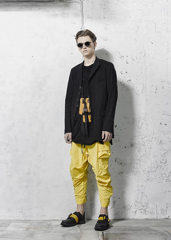 Neck Pouch (Double) Yellow