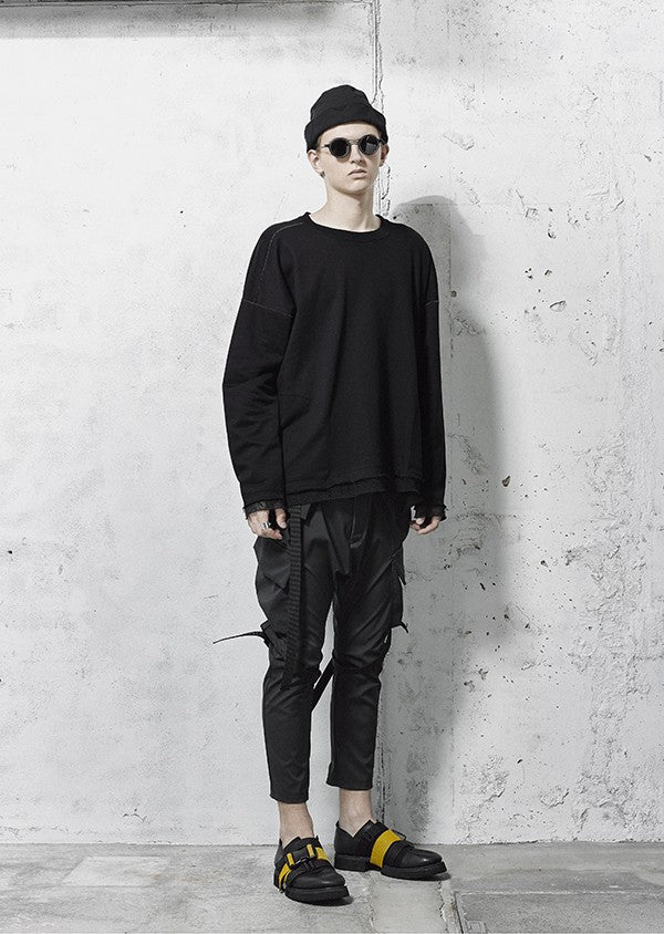 Fleece lining pullover