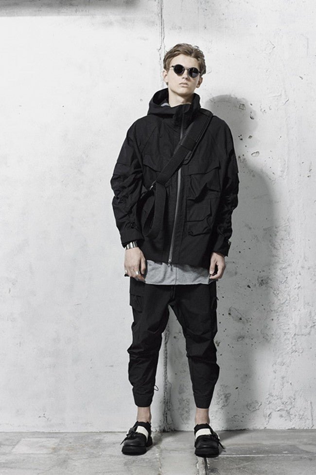 Dolman sleeve mountain parka