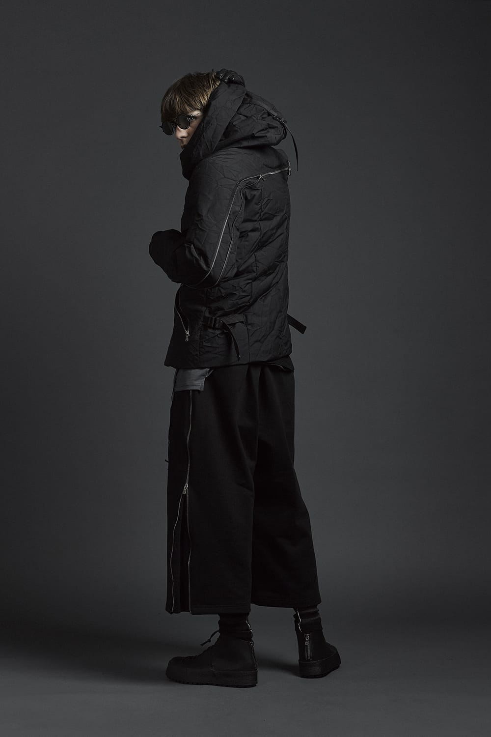 RHYTHM FOOT WEAR collaboration Mid cut Sneakers