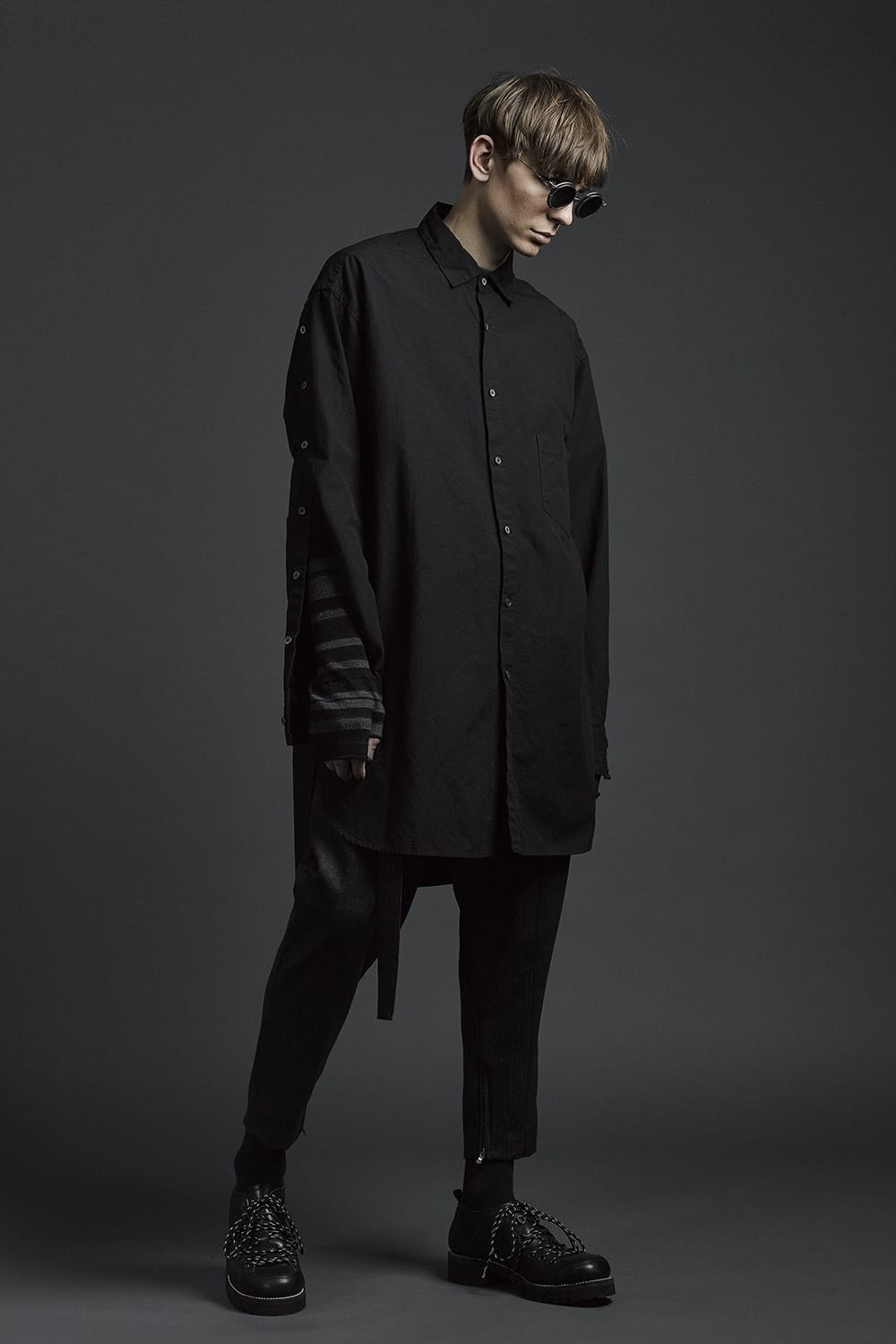 Arm warmer - Gray Stripe