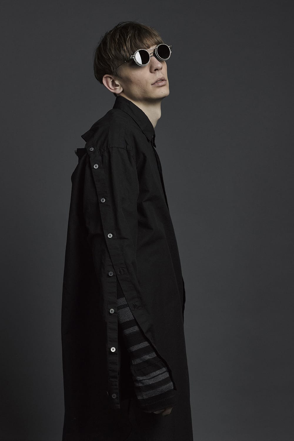 Arm warmer - Gray Stripe