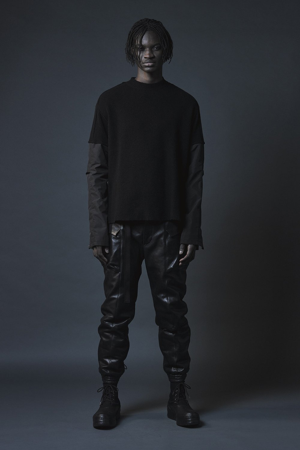 Lamb leather Batting pants