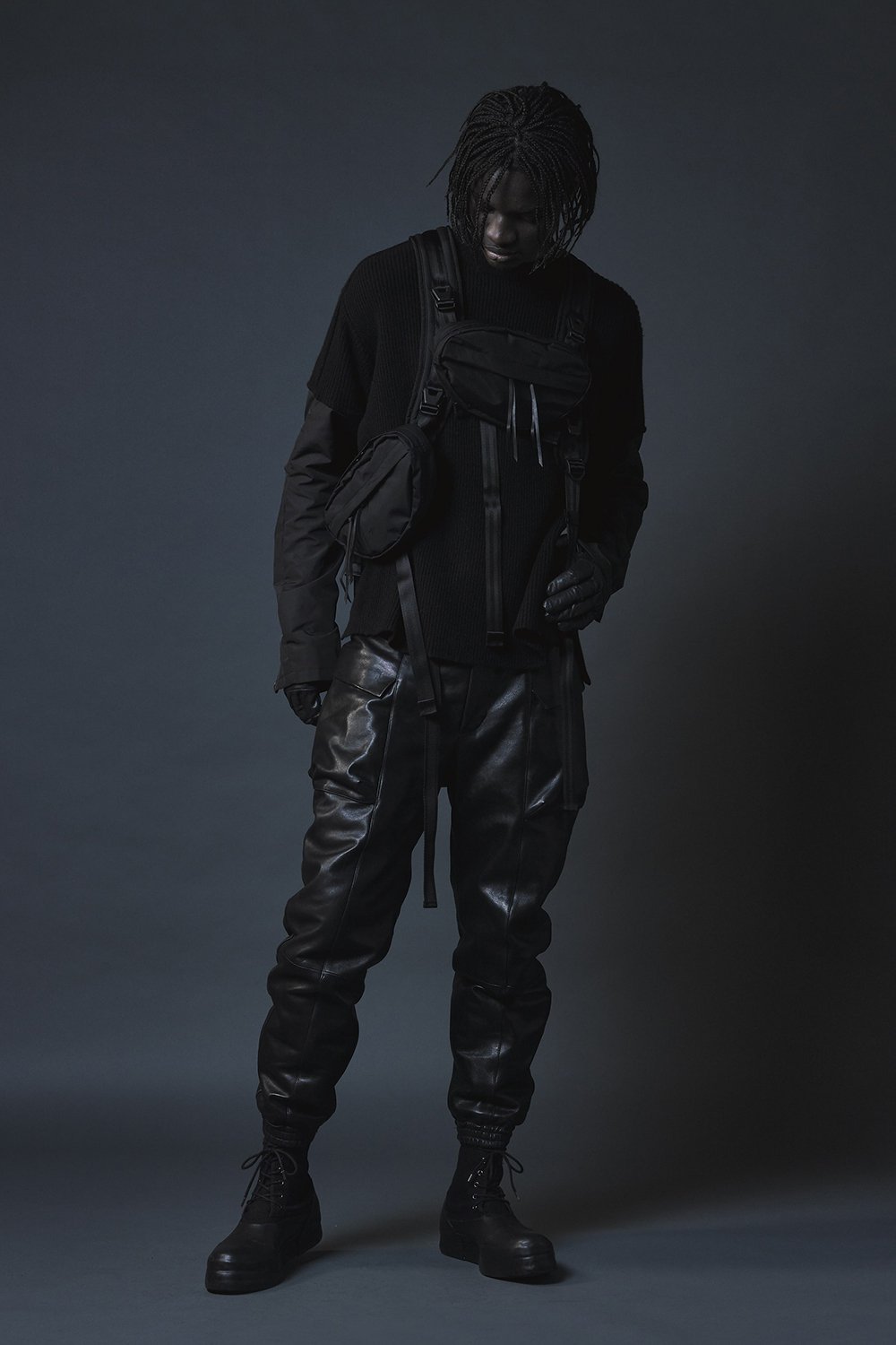 Lamb leather Batting pants