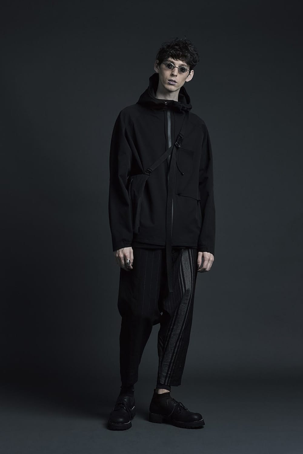 Random stripe Sarrouel pants