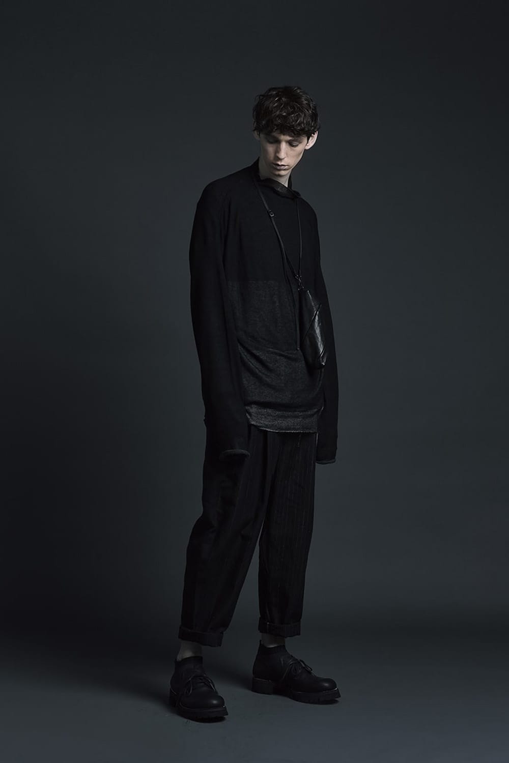 Random stripe Full length pants