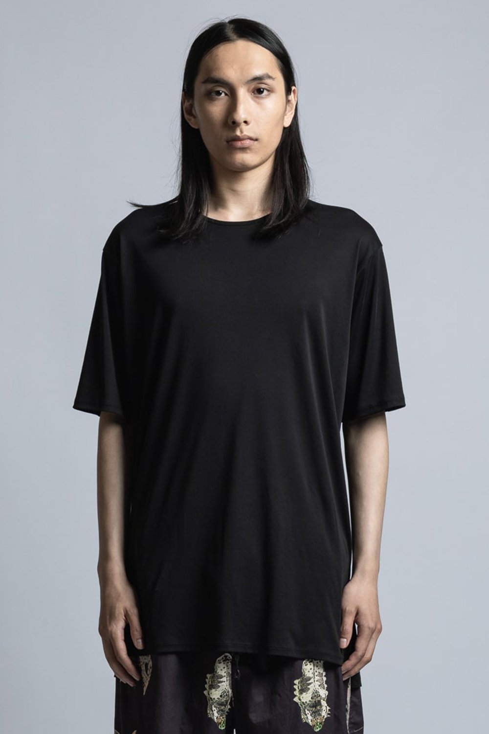 Cotton Smooth Half Sleeve T-Shirt Black