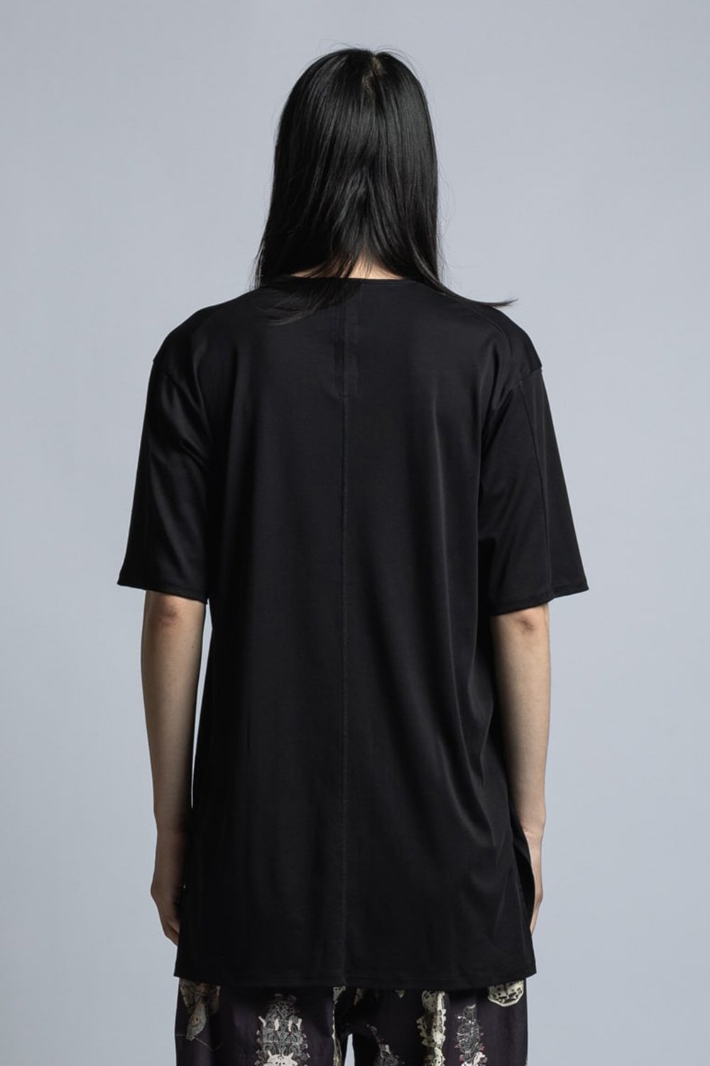 Cotton Smooth Half Sleeve T-Shirt Black