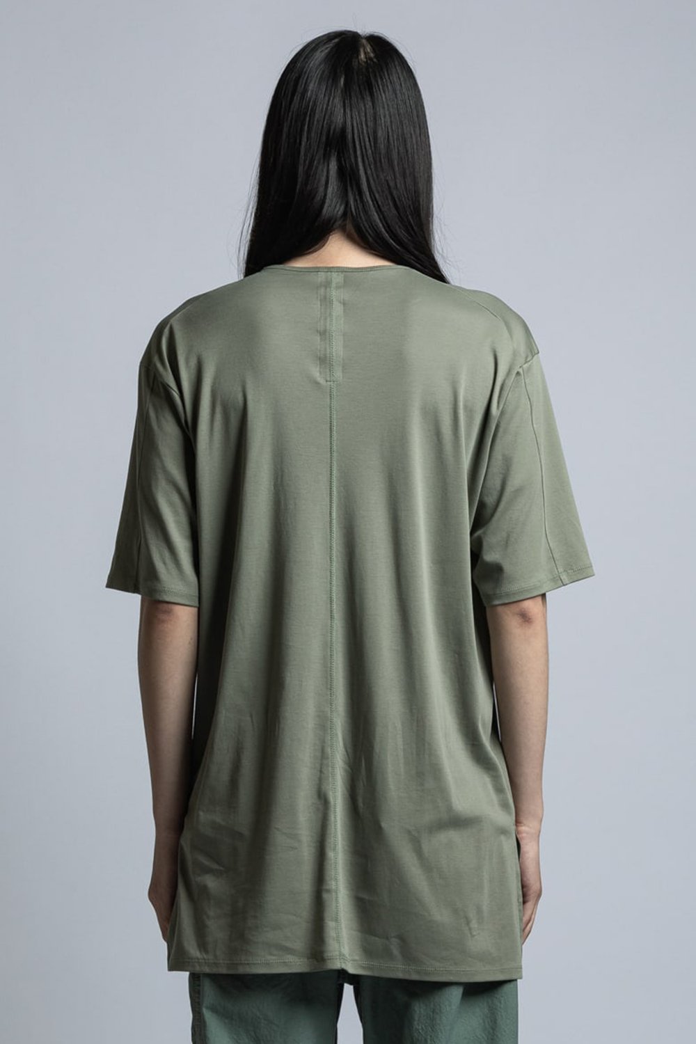 Cotton Smooth Half Sleeve T-Shirt Sage Green