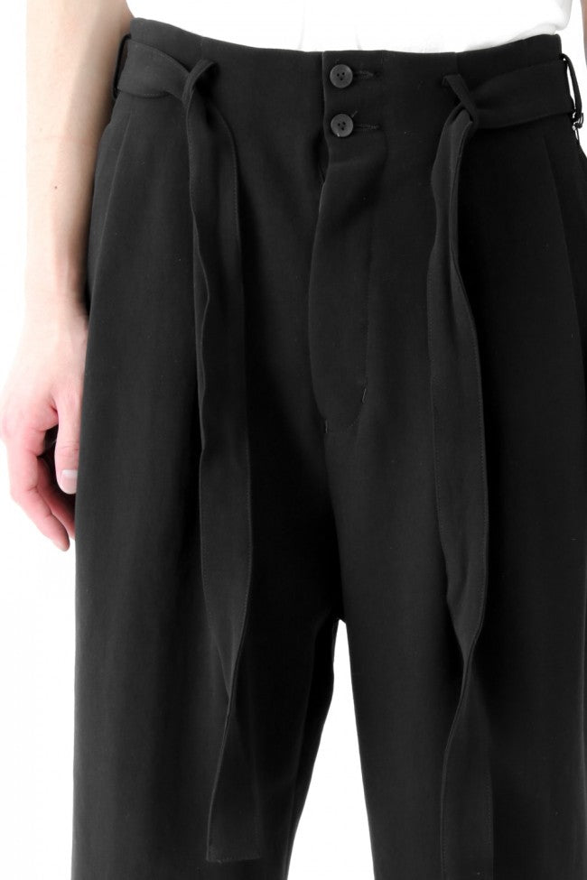 17SS Double Cloth Wide Pants