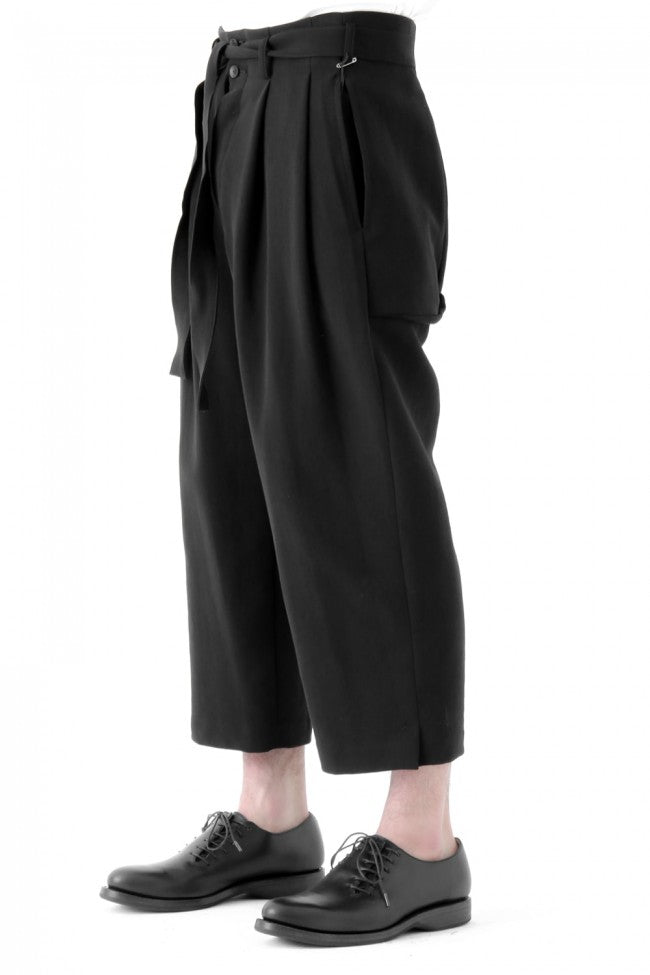 17SS Double Cloth Wide Pants