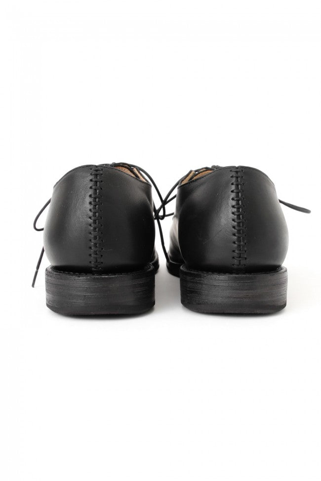 17SS Double Lace-up Short Shoes BLACK