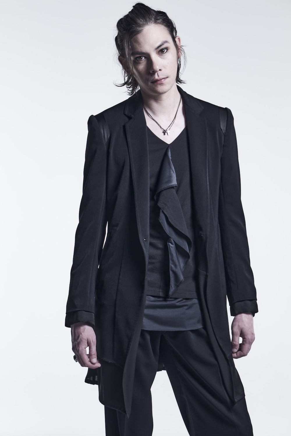 Layered Jacket Black