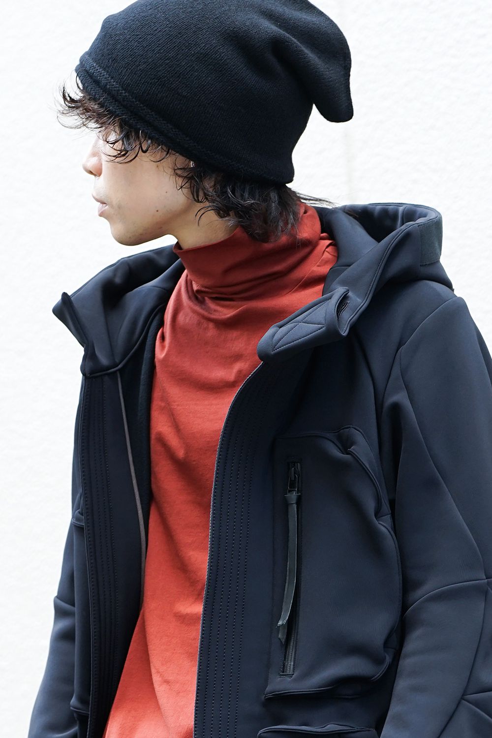 Knit cap double layer