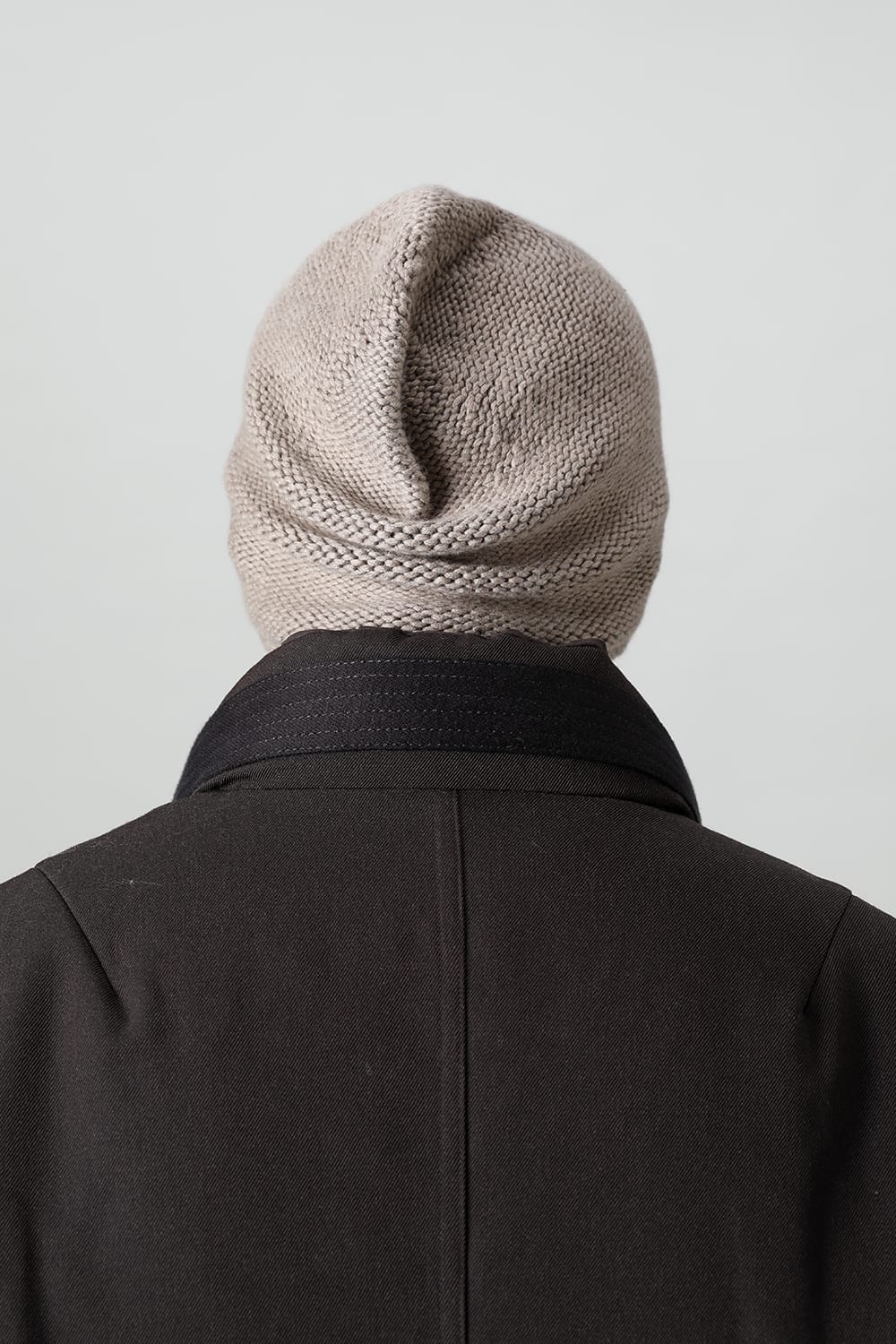 Knit cap Beige