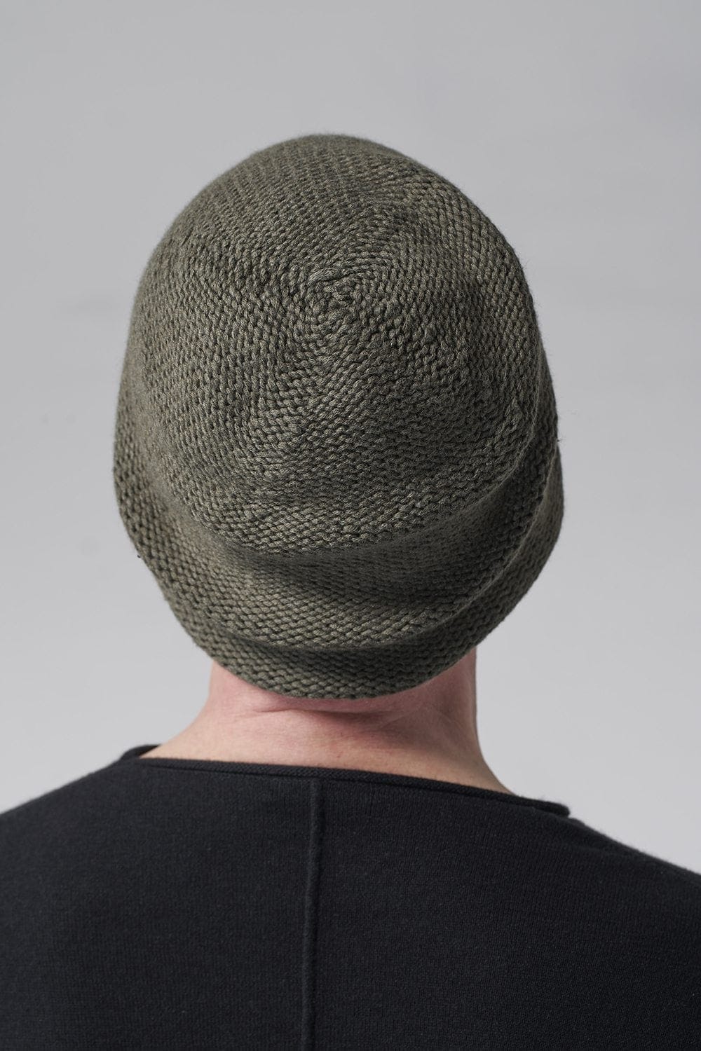 Knit cap Olive
