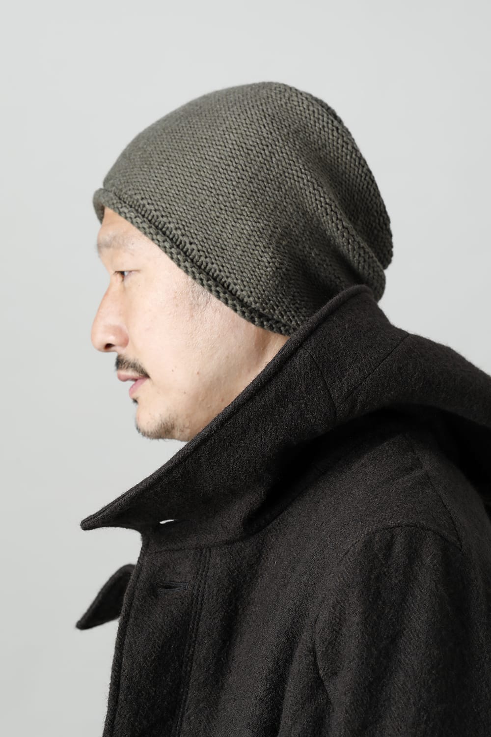 Knit cap Olive