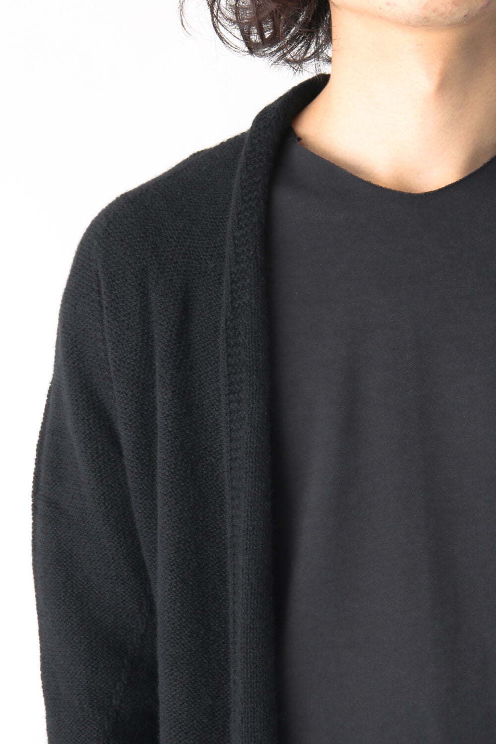 Knit Long Coat Cashmere