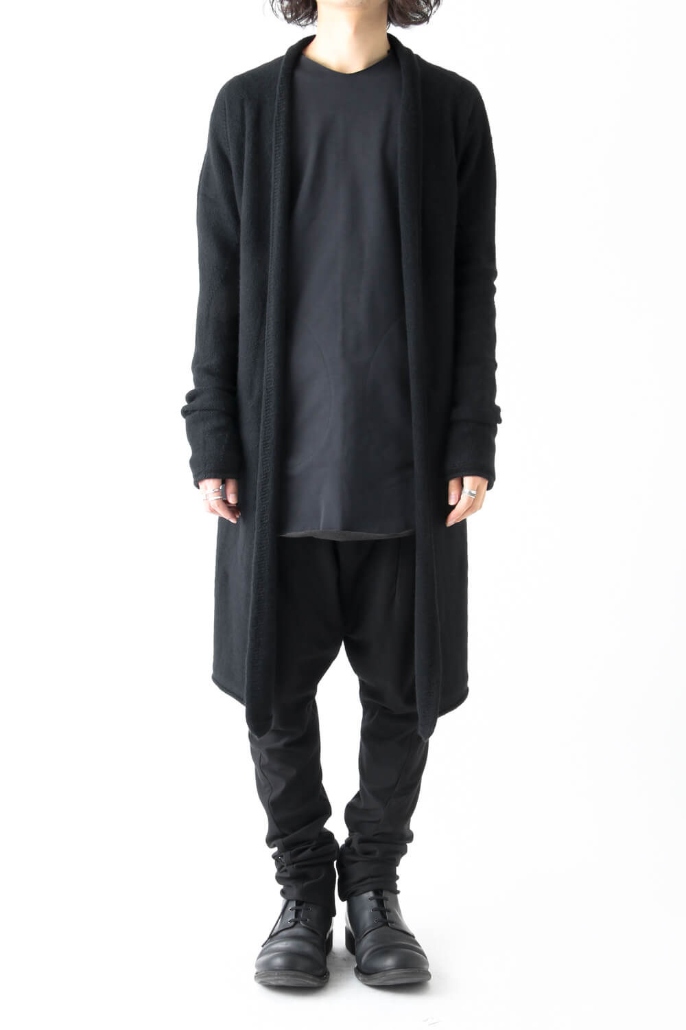 Knit Long Coat Cashmere