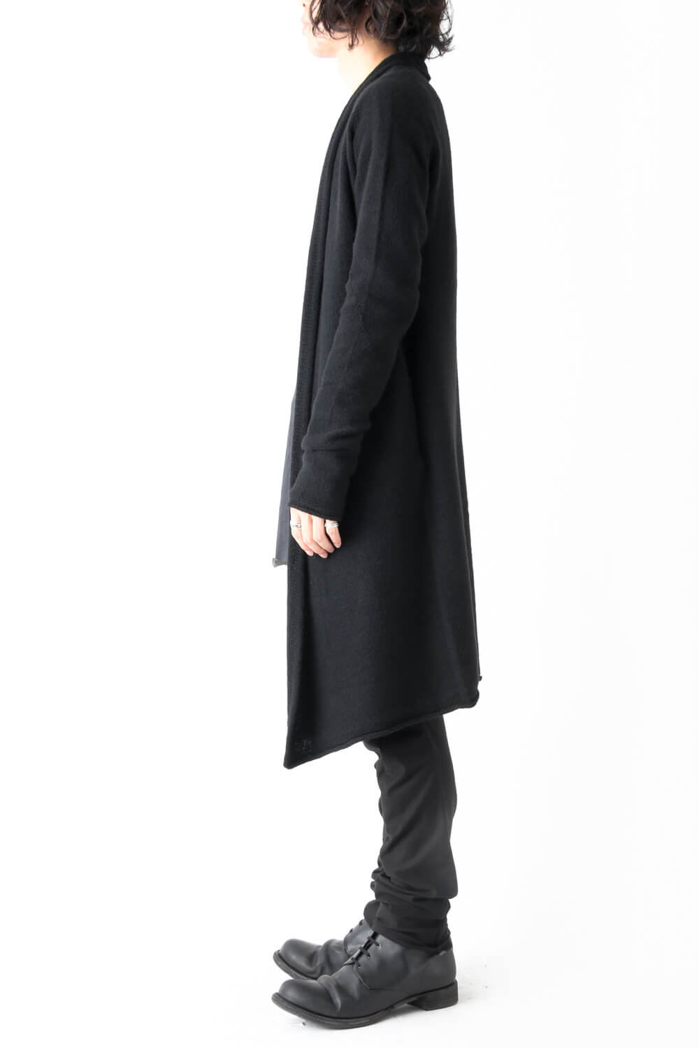 Knit Long Coat Cashmere
