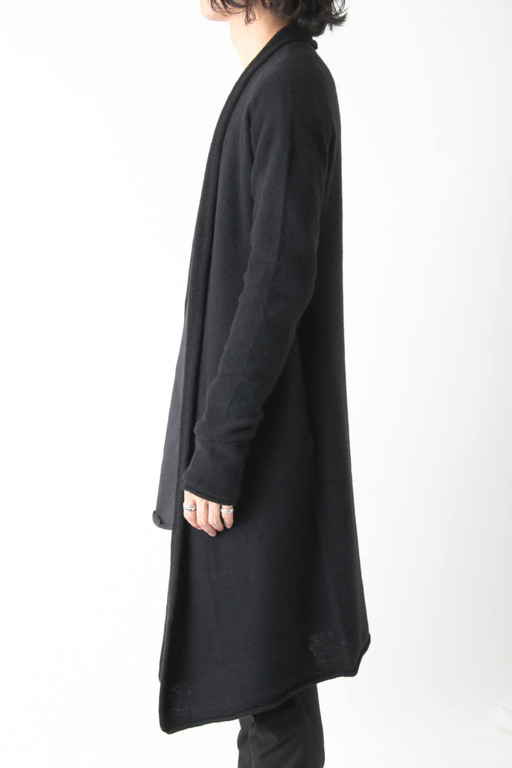 Knit Long Coat Cashmere