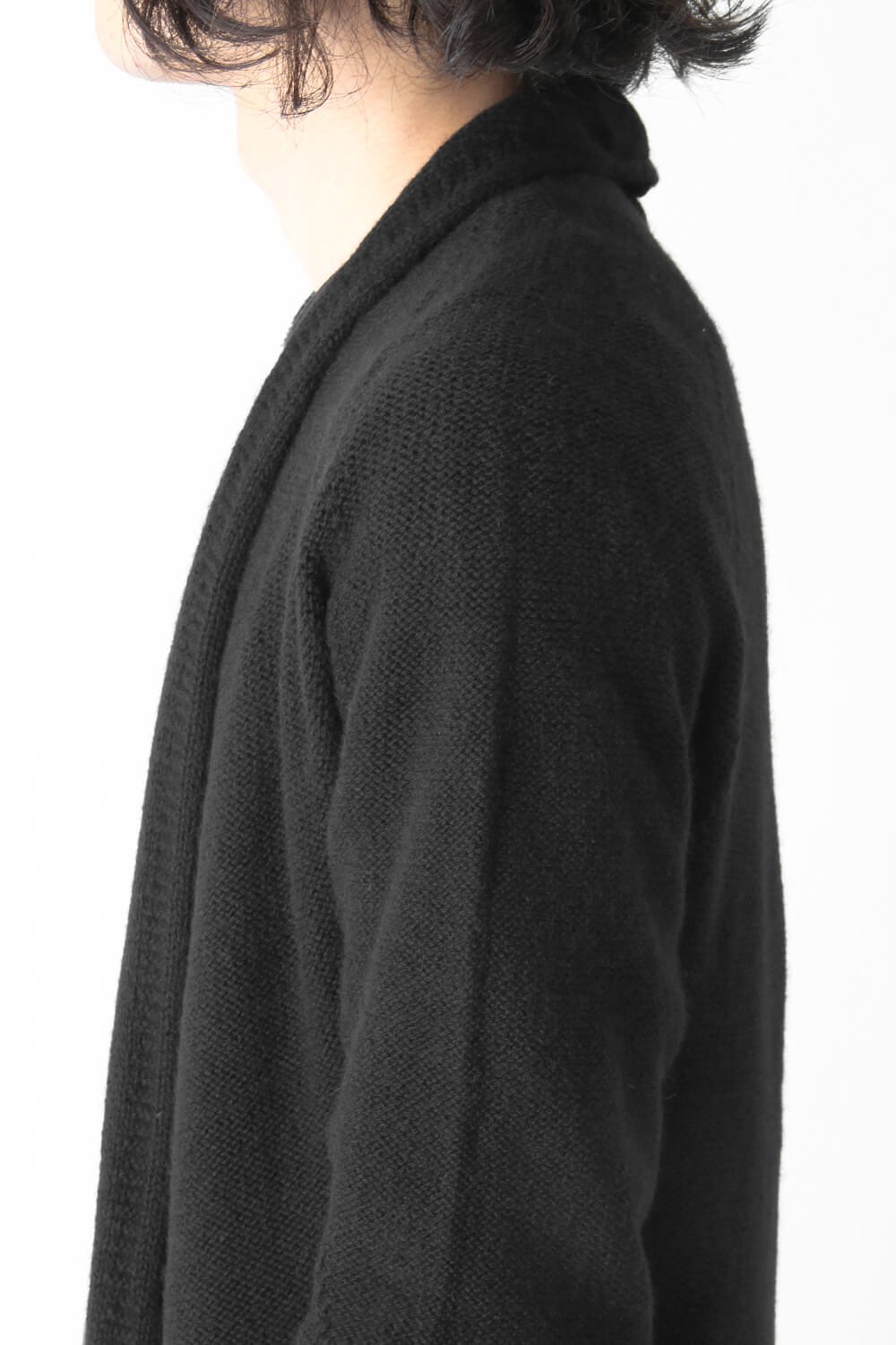 Knit Long Coat Cashmere