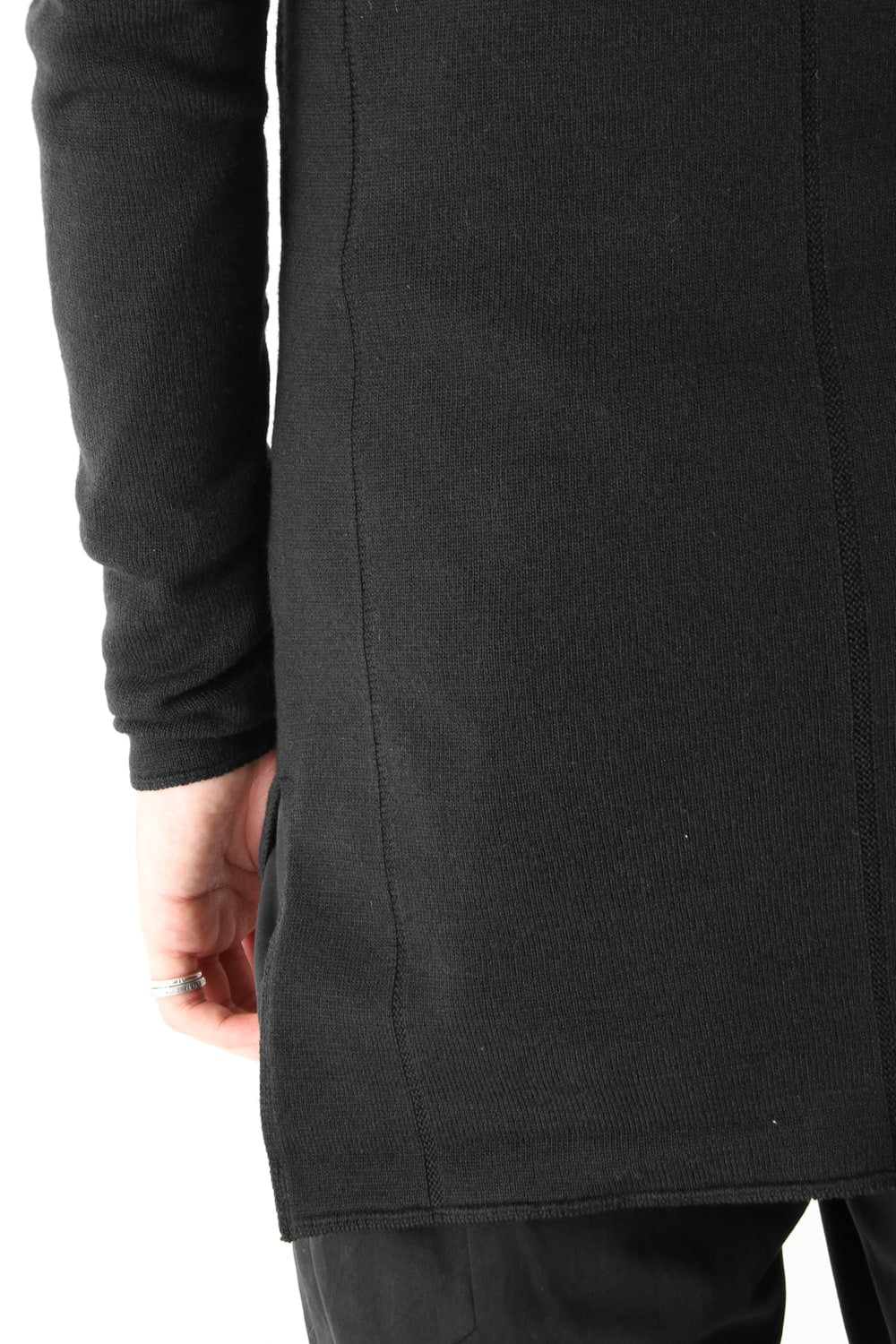 Knit Long Sleeve Silk Wool