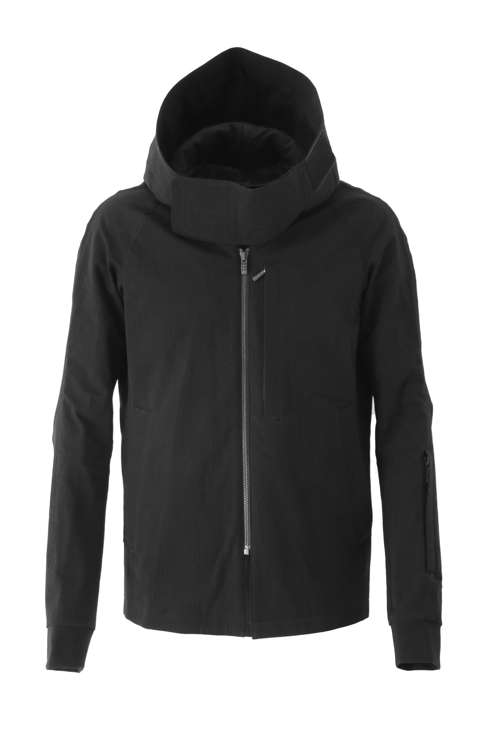 Jacket Cotton Linen Rip Stop Black